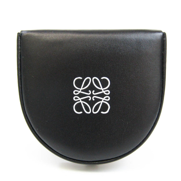 LOEWE Accessories - Loewe STAMP 109 54 K45 Women,Men  Calfskin Coin Purse/coin Case Black